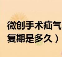 微创手术疝气需要恢复多久(微创疝气手术恢复期是多久)