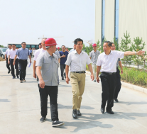 省自然资源厅党组书记厅长周建春在大同经济技术开发区调研