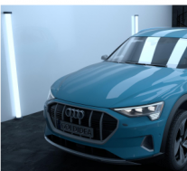 2023 年奥迪Q6ETron与生产车身密切相关