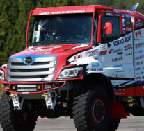 Hino Dakar卡车是一款具有1693LBFT扭矩的越野怪物