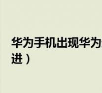 华为手机出现华为进入不了程序(华为手机只能打出不能打进)