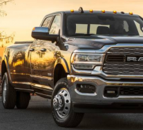 Ram3500HD的可选涡轮柴油六缸发动机可提供声称的1075lbft扭矩
