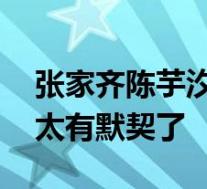 张家齐陈芋汐全运会再现复制粘贴 奇袭组合太有默契了