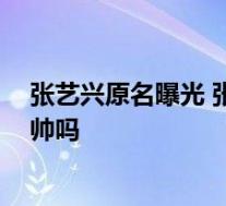 张艺兴原名曝光 张艺兴为什么改名 张艺兴原名真的叫张加帅吗