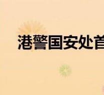 港警国安处首次行动拘捕4人 具体怎样的