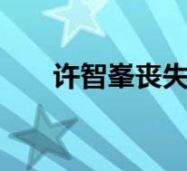 许智峯丧失区议员资格 具体是啥情况