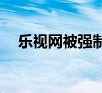 乐视网被强制执行3300万 具体是啥情况