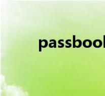 passbook什么意思(passbook)