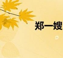 郑一嫂(关于郑一嫂的介绍)