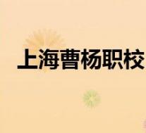 上海曹杨职校(关于上海曹杨职校的介绍)