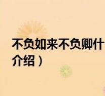不负如来不负卿什么意思(关于不负如来不负卿什么意思的介绍)