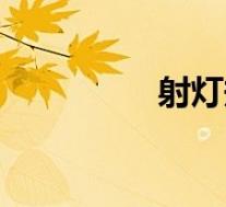 射灯规格书(射灯规格)