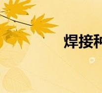焊接种类图解(焊接种类)