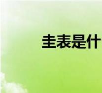 圭表是什么样子的(圭表是什么)