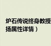 炉石传说终身教授图拉扬什么属性(炉石传说终身教授图拉扬属性详情)
