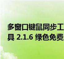 多窗口键鼠同步工具 2.1.6 绿色免费版(多窗口键鼠同步工具 2.1.6 绿色免费版功能简介)