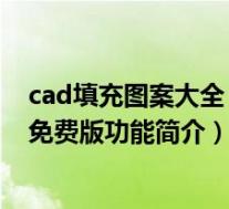 cad填充图案大全 +836 免费版(cad填充图案大全 +836 免费版功能简介)