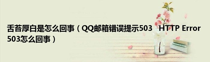 QQ 503 HTTP Error 503 qq-503-http-error-503