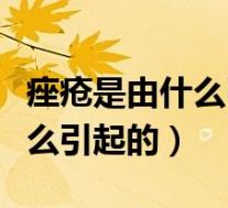 痤疮是由什么引起的应该查什么(痤疮是由什么引起的)