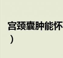 宫颈囊肿能怀孕吗（宫颈囊肿对怀孕有影响吗）