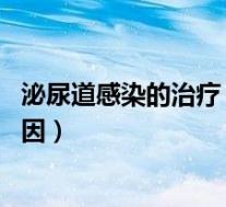 泌尿道感染的治疗（泌尿道感染的病因 泌尿道感染是什么原因）