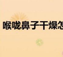 喉咙鼻子干燥怎么回事(鼻子干燥怎么回事)