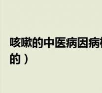 咳嗽的中医病因病机（咳嗽是怎么回事 咳嗽是什么病因引起的）