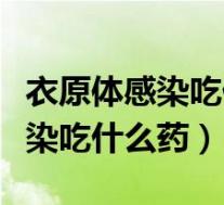 衣原体感染吃什么药治疗最好（小孩支原体感染吃什么药）