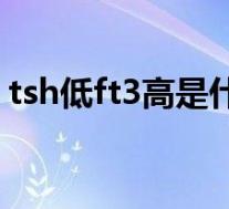tsh低ft3高是什么意思（TSH低是什么意思）