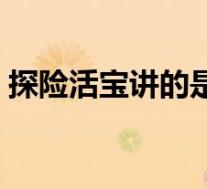 探险活宝讲的是什么(探险活宝大探险简介)