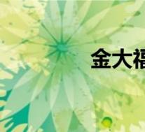 金大福老总(金大福简介)