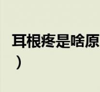 耳根疼是啥原因（耳根疼痛是什么原因造成的）
