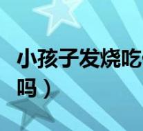 小孩子发烧吃什么食物好（儿童发烧可以吃虾吗）