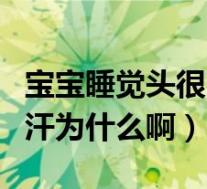 宝宝睡觉头很容易出汗（宝宝睡觉头部容易出汗为什么啊）