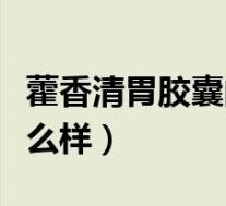 藿香清胃胶囊的成份与禁忌(藿香清胃胶囊怎么样)