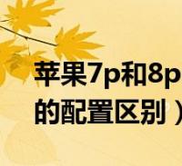 革命版苹果7p参数苹果7p参数配置详细