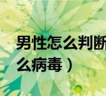 男性怎么判断自己得性疾病了（hiv病毒是什么病毒）