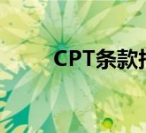 CPT条款报关单怎么填(cpt条款)